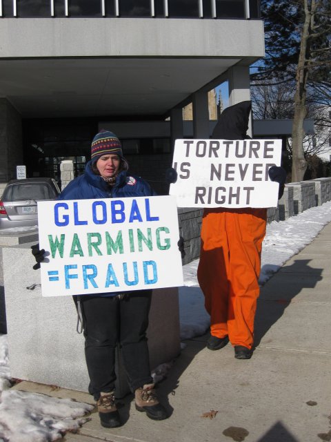 Outside the Fed Building